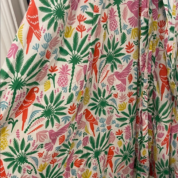 NWT! Boden Multicolor Floral Sleeveless Midi Dress, Size 6 - Picture 4 of 6